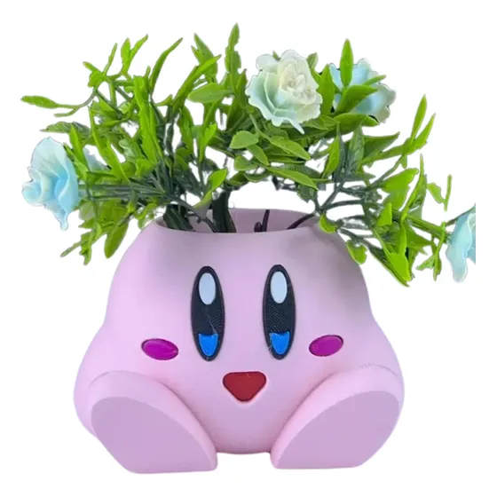 Macetero Lapicero Kirby - Con Diseño 3d