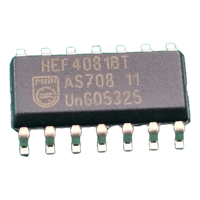 10x Circuito Integrado Cd4081 Hef4081bt Hef4081 Smd Philips