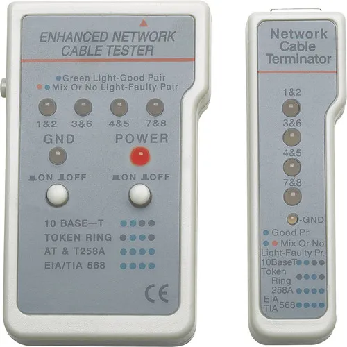 Probador Cable De Red Y Telefonico Intellinet 351898 Rj45 Rj