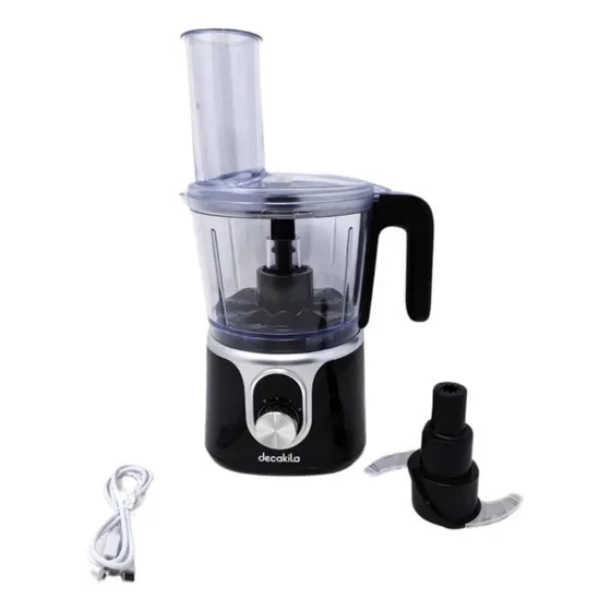 Procesador De Alimentos Inalámbrico 1,25l 200w Decakila