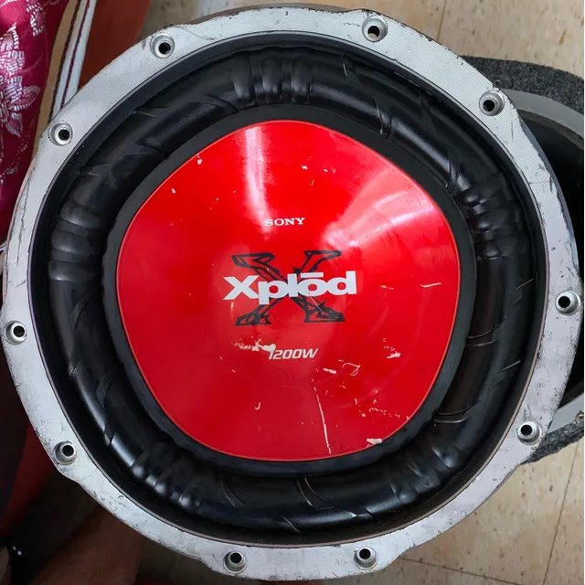 Subwoofer Xplod Sony 1200 W