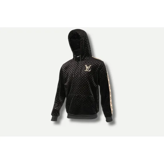 Sudadera Terciopelo Hombre Calidad Premium Franja
