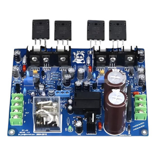 Placa Amp Mx100 Estéreo 400w Rms- Prot Contra Curto-circuito Placa Amp Mx100 Estéreo 400w Rms- Prot Contra Curto-circuito