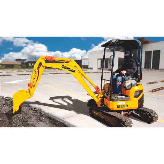Excavadora Michigan 1tn 10hp Nueva Orugas