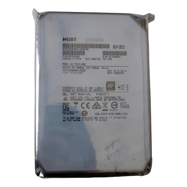 Disco Duro 8tb Sas Ultrastart 0f23268
