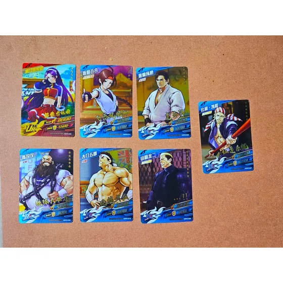 Lote De Cartas The King Of Fighters 2002 Unlimited Match Kof