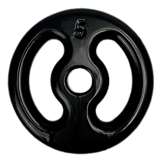 Anilha 5kg Emborrachada Musculação Academia Treino Peso Anilha Halter Fitness Exercícios Ferduor