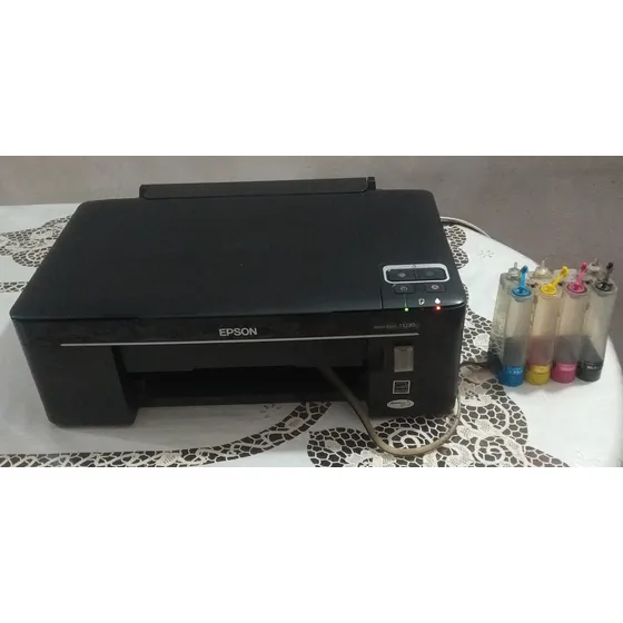 Impresora Epson Modelo Tx130 Tinta De Inyección Usada
