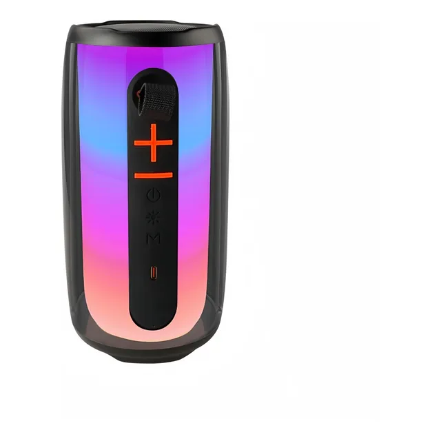 Bocina Bluetooth Portátil Resistente Al Agua Negro Blanco