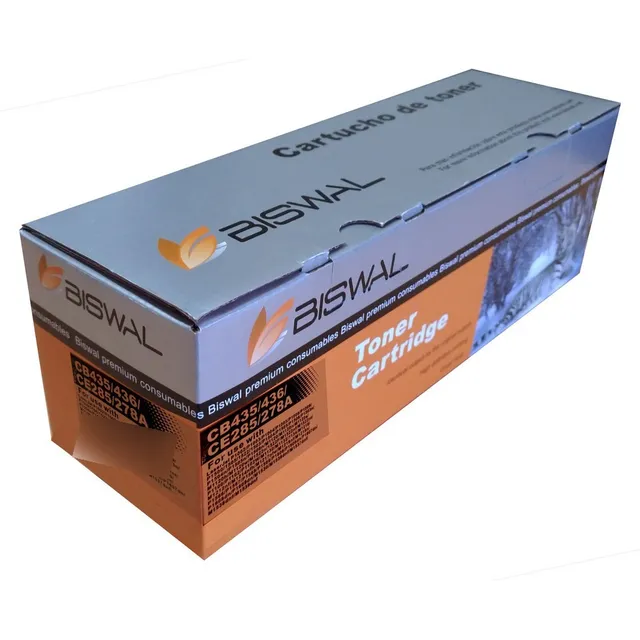 Toner Biswal Cb435/436/ce285/278a Para Hp 1005, 1606, 1102 Tinta Negro