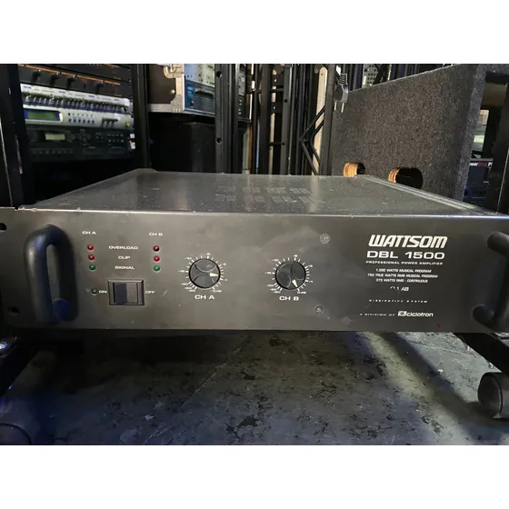 Amplificador Dbl1500 Ciclotron Funcionando Perfeitamente