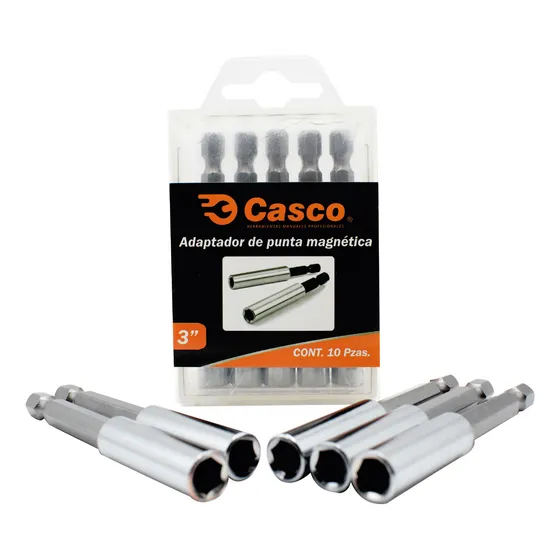 Adaptador Para Puntas Magneticas 3 Pulgadas X 10pz Casco Ht