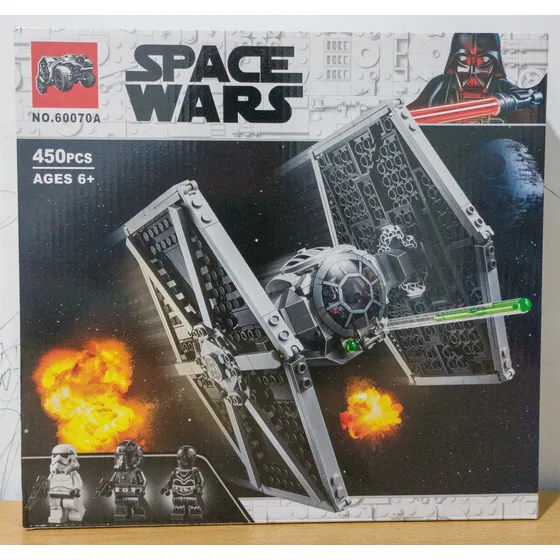 Star Wars Nave Dark Bloques Y Figuras Para Armar
