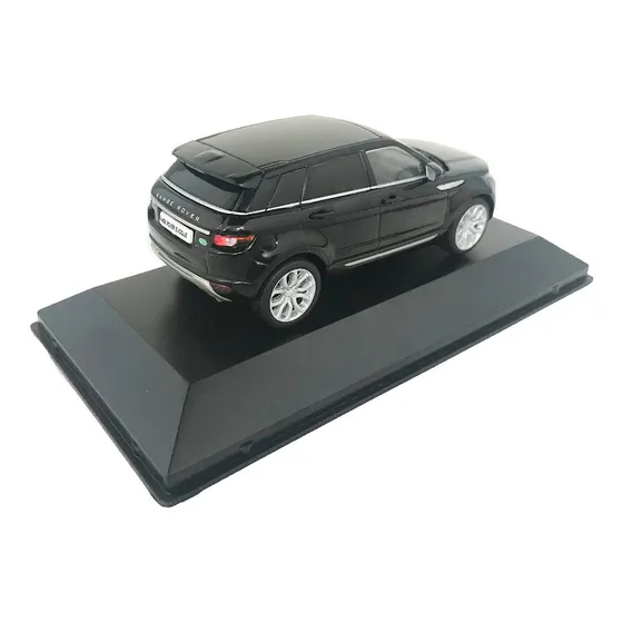 Miniatura Range Rover Evoque Carros Do Brasil Diecast 1:43 Cor Preto