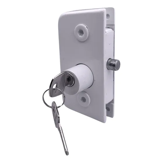 Fechadura Central 1520 Para Porta De Vidro De Abrir Bater