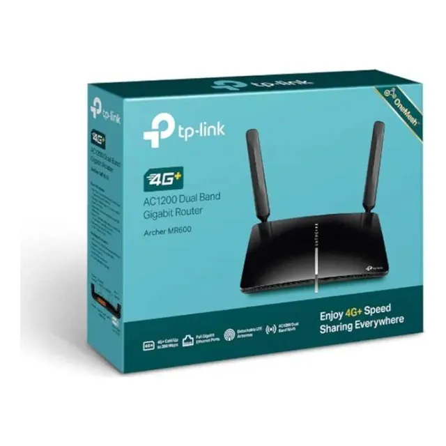 Router Tp-link Archer Mr600 Dual Band 4g 100v/240v Negro
