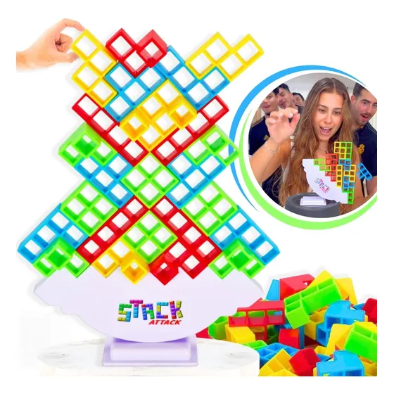 Juego De Equilibrio De Bloques Diffy Juguetes Y Juegos Stack