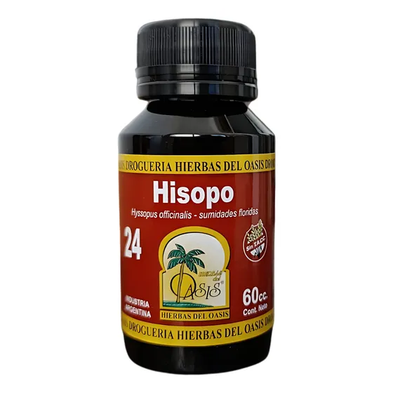 Tintura Madre De Hisopo Oasis 60cc