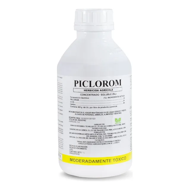 Piclorom Herbicida De Uso Agrícola X 1 Litro