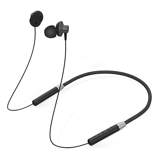 Audifonos Magneticos Lenovo He05 Deportivos - Negro