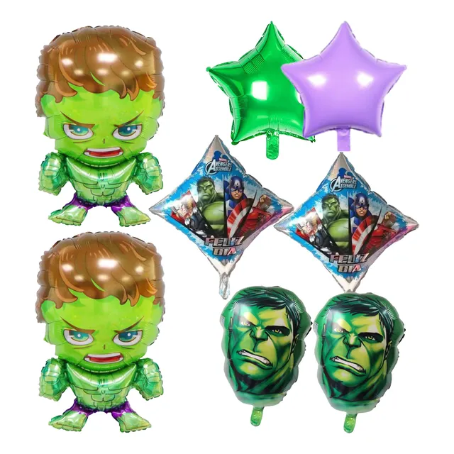 Pack Globos Hulk / Fiesta Hulk