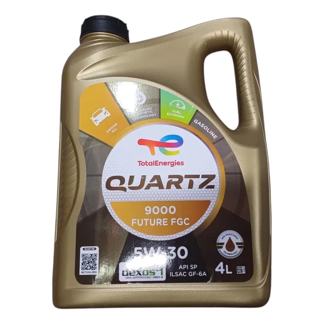 Aceite Para Motor Quartz 5w30 4 Litros Solo Bencina