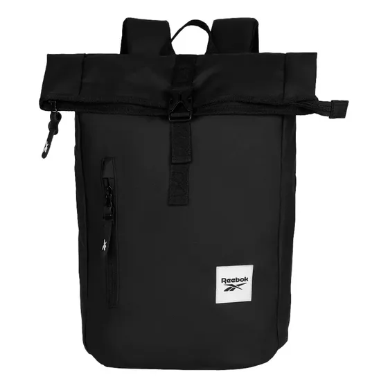 Mochila Porta Notebook Urbana Mujer Hombre Roll Top Acolchada Air Mesh Bolsillo Frontal 60010 Negro