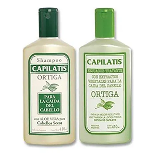 Shampoo Capilatis Ortiga + Acondicionador Seco
