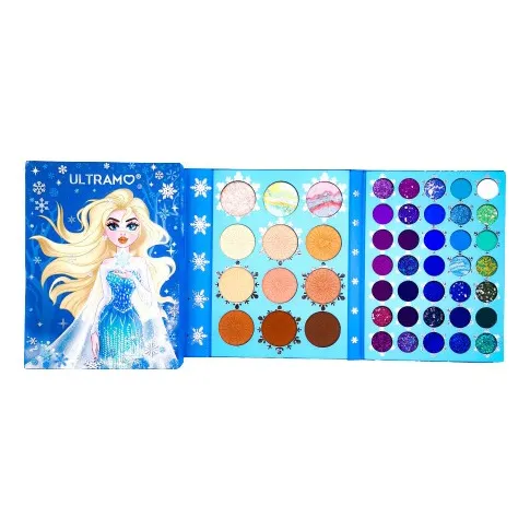 Paleta Sombra Jumbo Elsa Frozen Ultramo Libreta 117 Tonos