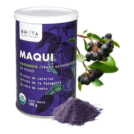 Maqui Deshidratado Antioxidante Para Cocinar Y Batidos Salud
