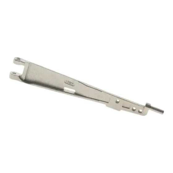 Base O Brazo Del Prensatelas Overlock 747 Y 757
