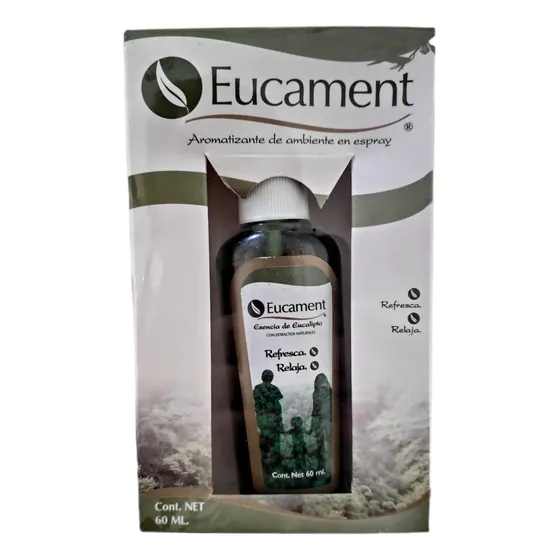 Eucament 1 Bote Esencia De Eucalipto 100% Natural