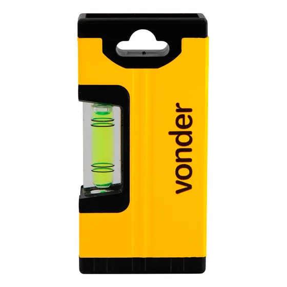 Nível De Bolso Portatil Em Alumínio 4 102mm 10cm Vonder