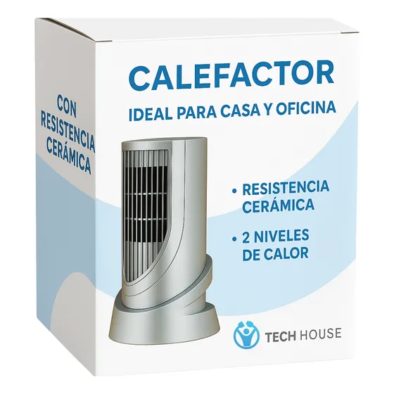 Calefactor Economico Solo 800w Estufa Resistencia Ceramica Blanc