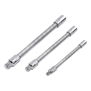 3 Peças Barra De Extensão Flexível Dobrável 1/4 3/8 1/2 K 3 Peças Barra De Extensão Flexível Dobrável 1/4 3/8 1/2 K