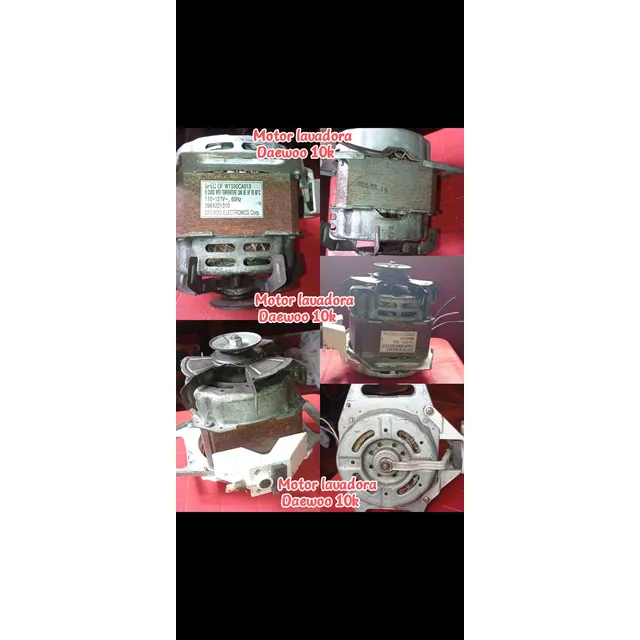 Motor Lavadora Daewoo De 10 Kilos