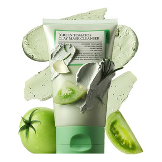 Green Tomato Clay Mask Cleanser, Pore Purifying With 49% Green Tomato Clay Mask Cleanser, Pore Purifying With 49%