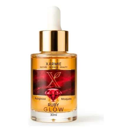 Ruby Glow Clareador De Manchas Rosa Mosqueta Rubiginosa 30ml Todo Tipo De Pele Dia/noite