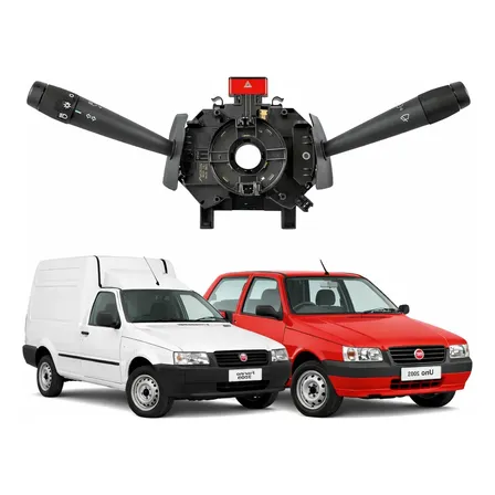 Chave Seta Fiorino Uno 2003 A 2009 Com Limpador Traseiro