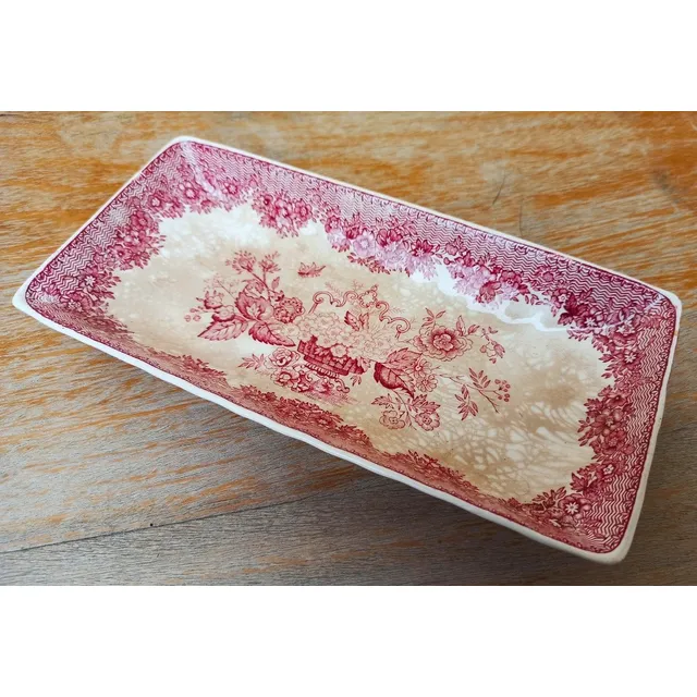 Antiguo Centro De Mesa Ingles Años 40 Porcelana Mason Oferta