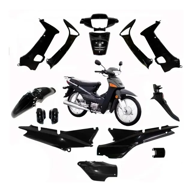 Kit Plasticos Honda Wave 06 Al 12 Cachas 18 Piezas Xp Moto