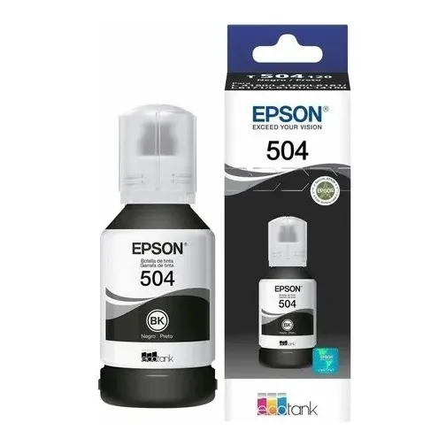 Garrafa De Tinta Original 504 - Preto 127ml