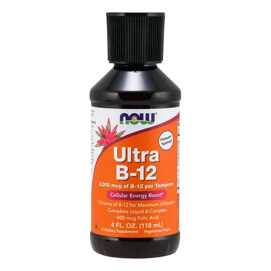 Suplemento De Vitamina B-12 Now Foods Ultra B-12 118 Ml (paq