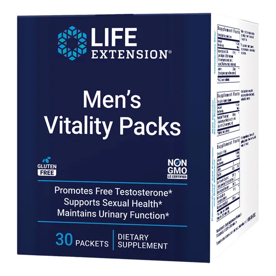 Paquetes De Vitalidad Supplement Life Extension Para Hombre 