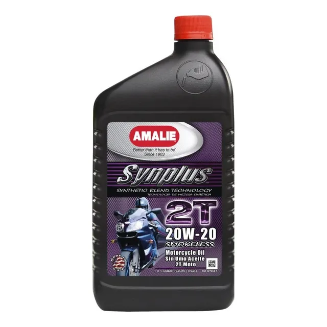 Lubricante Amalie 20w20 Synplus Moto 2 Tiempos 1 Lts