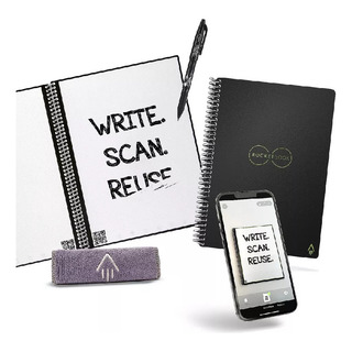 A Cuaderno Reutilizable Inteligente Rocketbook Dotgrid De 1 A Cuaderno Reutilizable Inteligente Rocketbook Dotgrid De 1