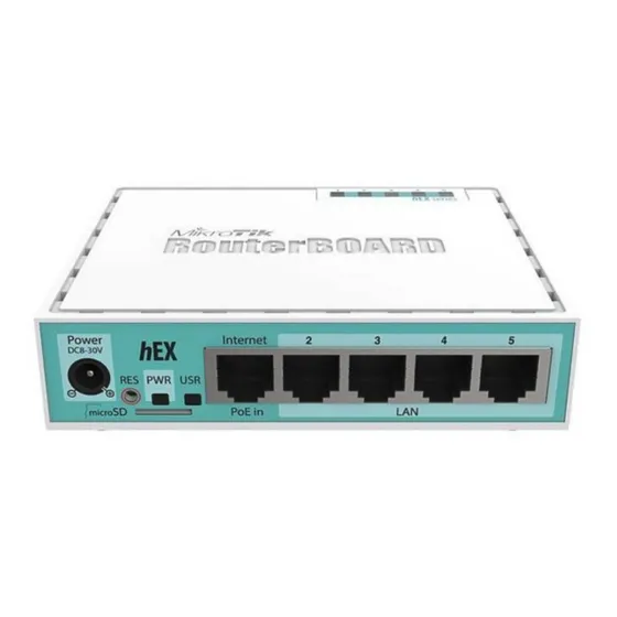 Routerboard Mikrotik Rb750gr3 Branco