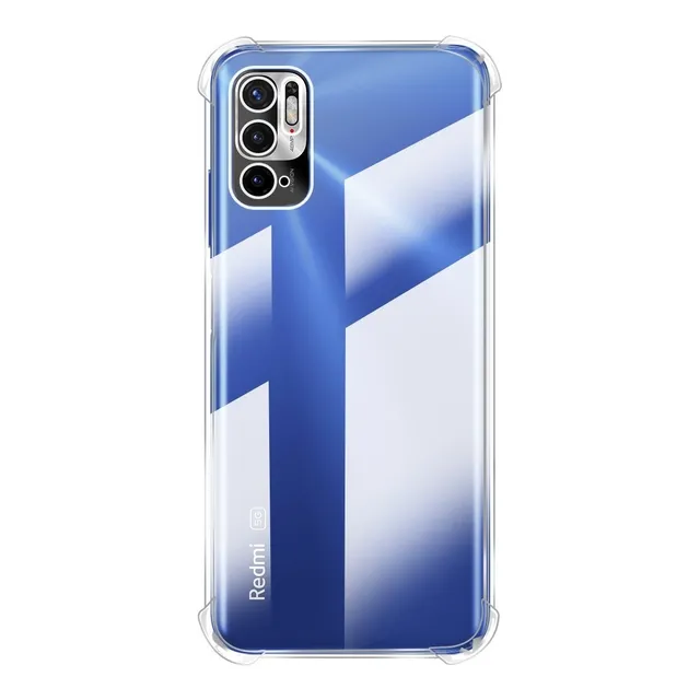 Capinha + Pelíc. De Hydrogel Hd P/ Redmi Poco M3 Pro 5g 6.5