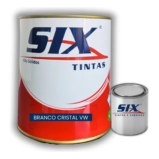 Tinta Automotiva Pu Branco Cristal Vw Kit C/catalisador