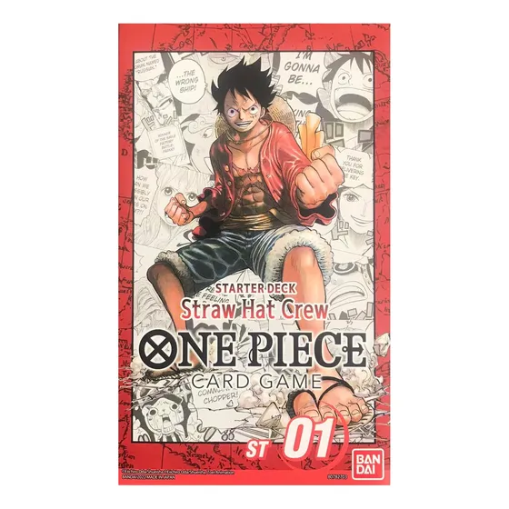 Straw Hat Crew 01 Starter Deck Luffy One Piece Bandai Tcg